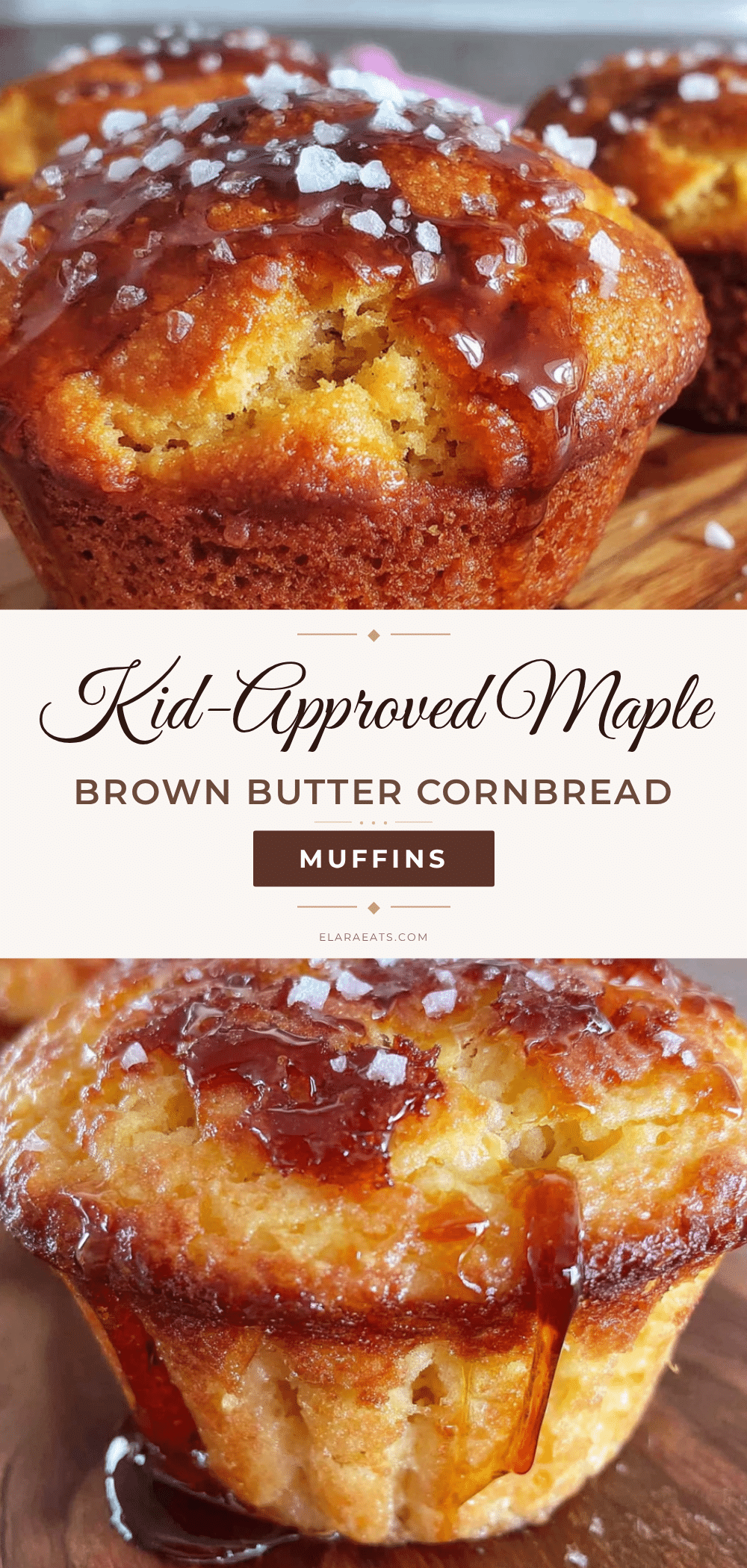 maple brown butter cornbread muffins recipe